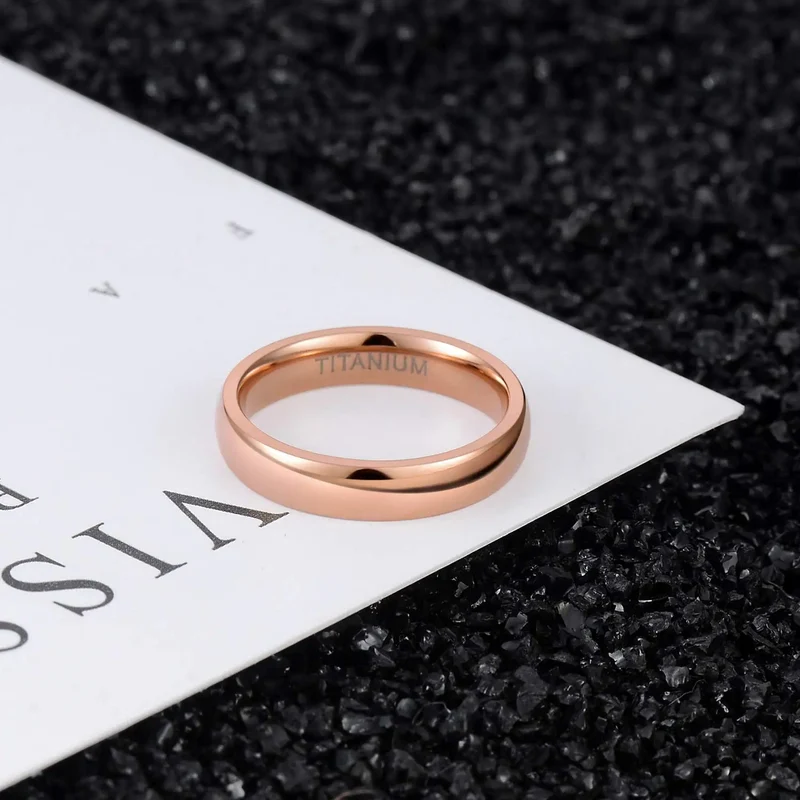 Titanium Ring For Couples