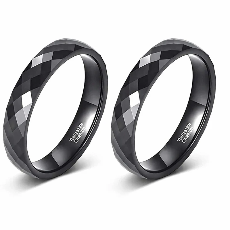 Dark Couple Rings