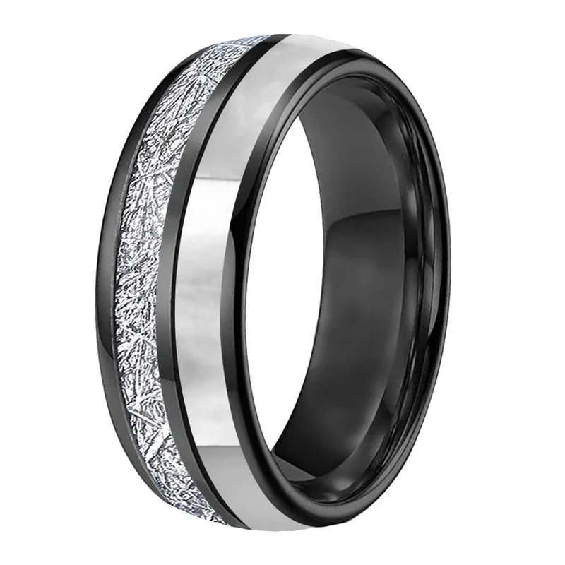 Schwarze Ringe Paar