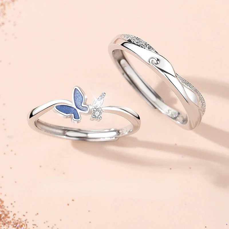 Schmetterling Ring Partner