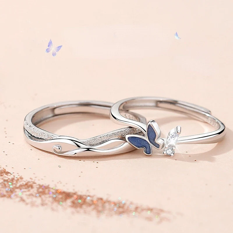 Schmetterling Ring Partner