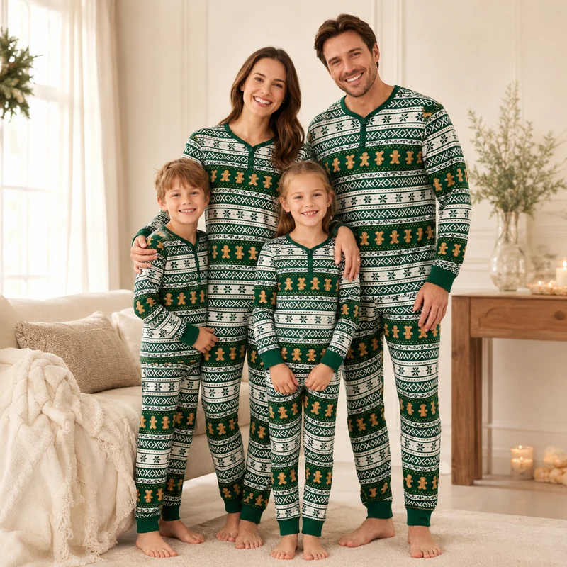 Family Pj Set With Dog