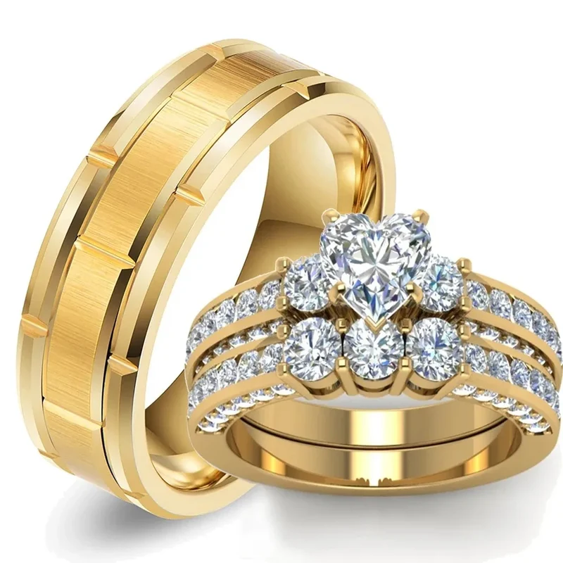 Pärchen Ringe Gold