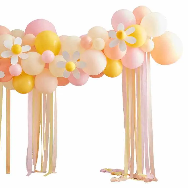 Ballongirlanden-Kit DIY Gänseblümchen