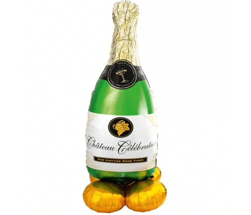 Folienballon Champagnerflasche XXXL