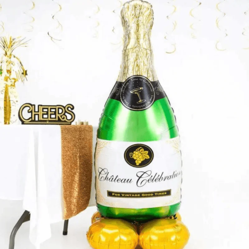 Folienballon Champagnerflasche XXXL