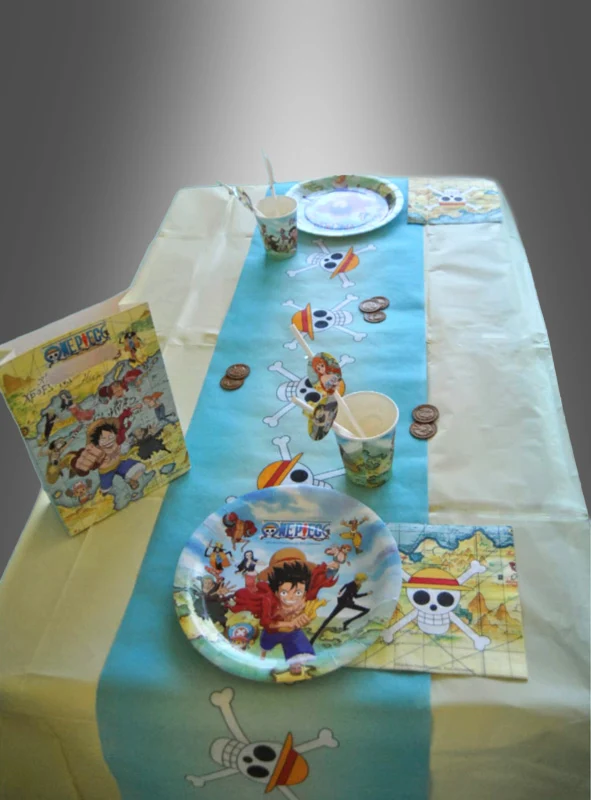 One Piece Pappteller 23cm 8 Stück