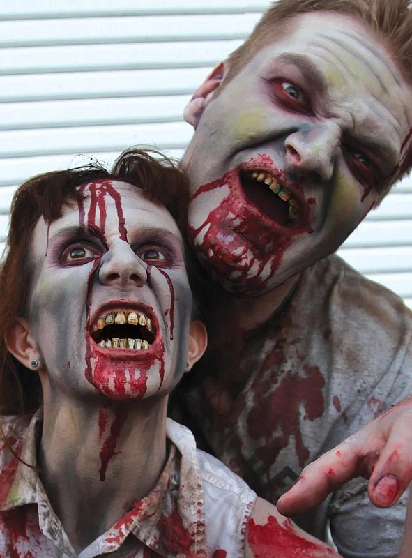 Zombie Zahnfarbe Filmqualität Deluxe
