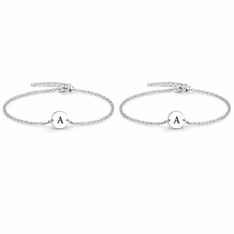 Paar Armband Buchstabe