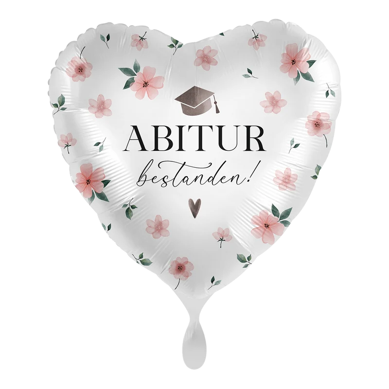 Herzballon "Abitur bestanden!"