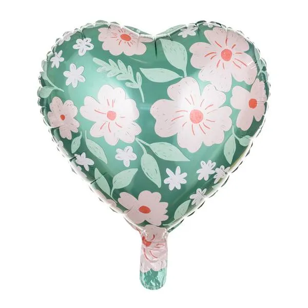 Herzballon Frühlingsblumen