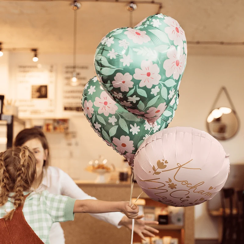 Herzballon Frühlingsblumen