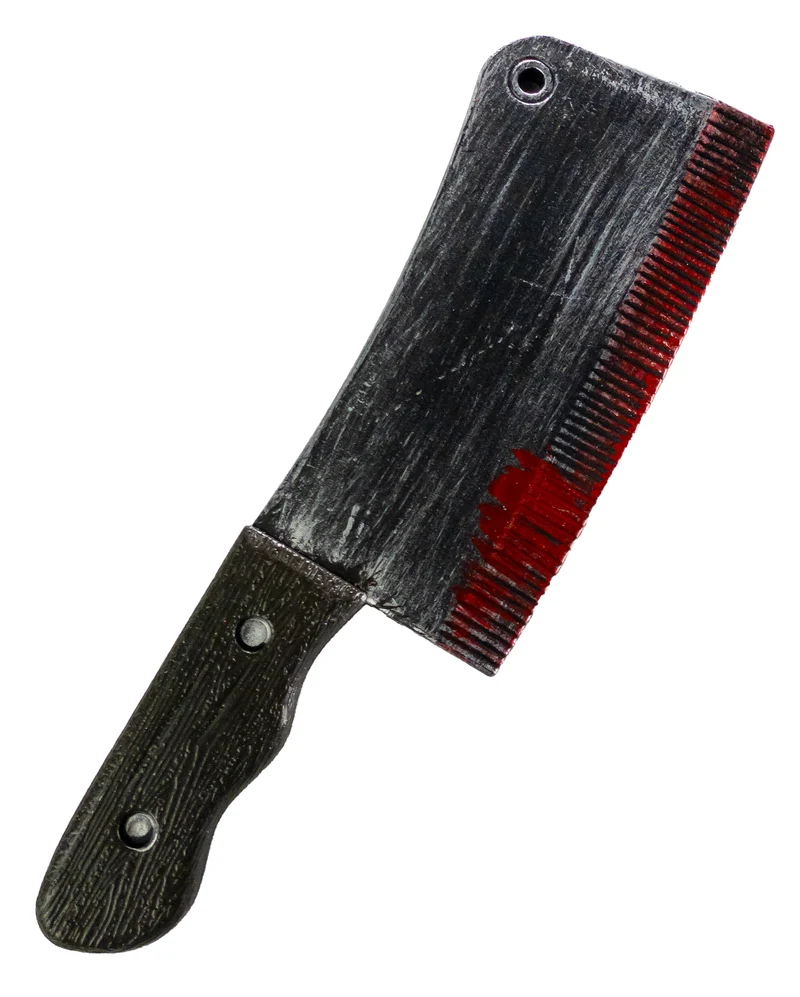 Blutiges Metzgerbeil 29cm