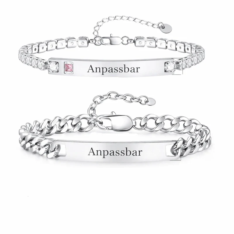 Pärchen Armband Silber