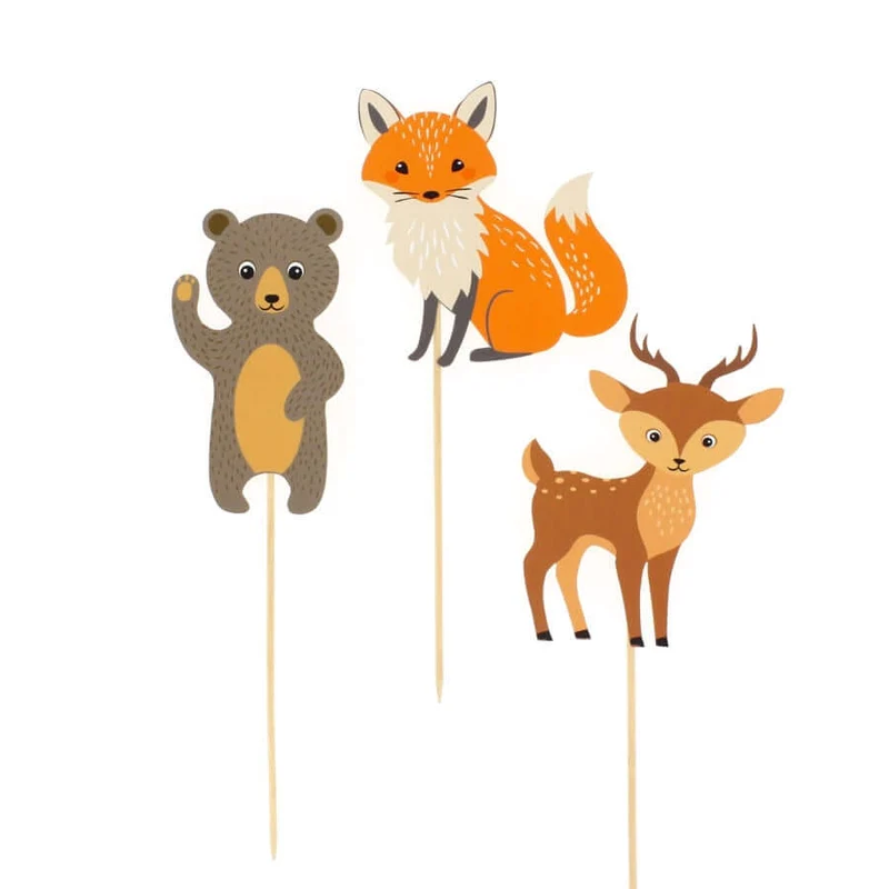 Caketopper Waldtier