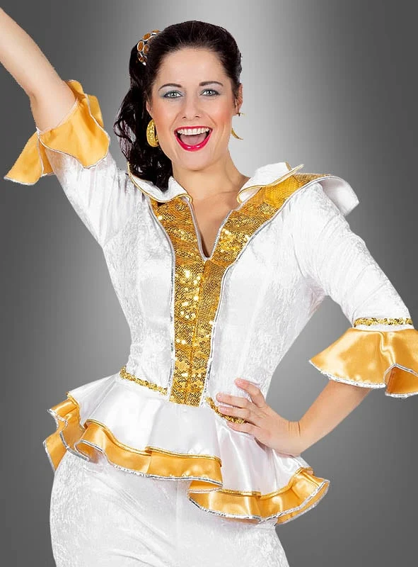 Dancing Queen Disco Kostüm Zweiteiler