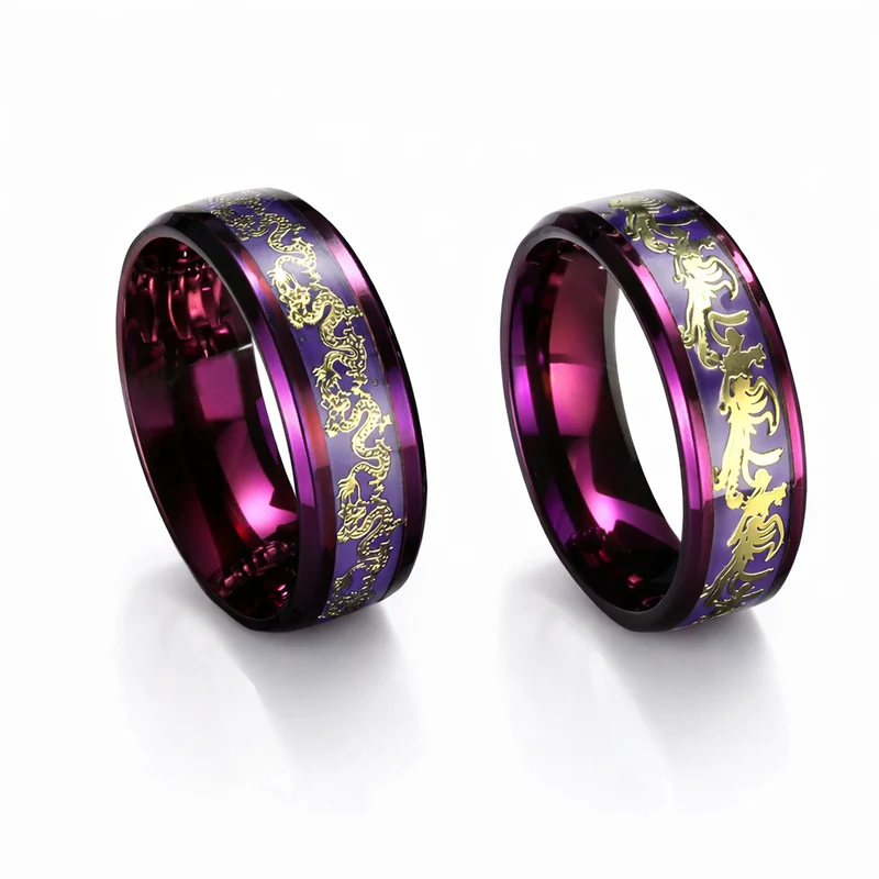 Carbon Ringe Paar