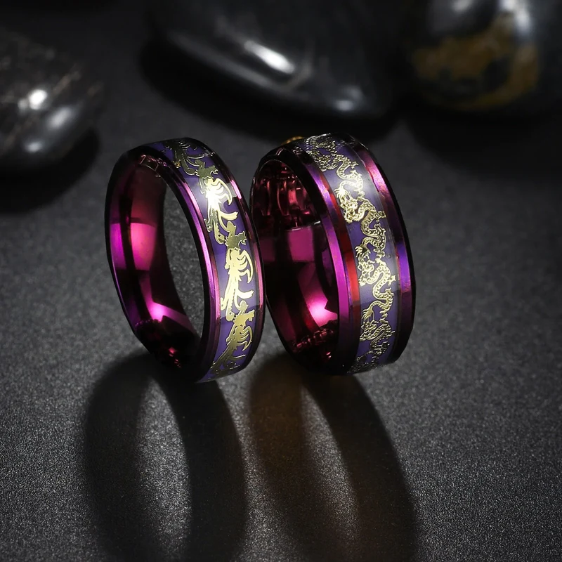 Carbon Ringe Paar