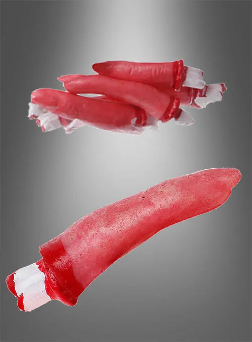 Körperteile Halloween Deko Finger