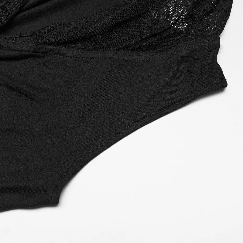 Gothic-Kleid mit Raffungen und Kapuze, Nonnenkleid für Damen, Hochzeitskleid