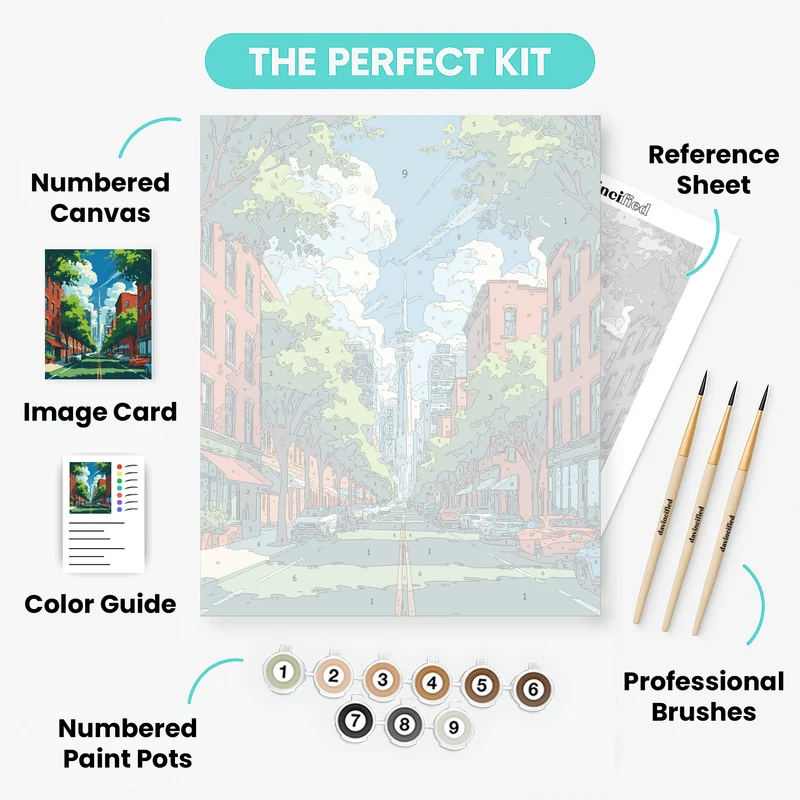 Toronto - Paint by Numbers Kit