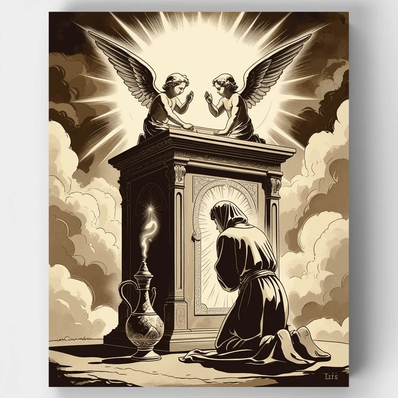 Sacred Prayer - Paint by Numbers Kit