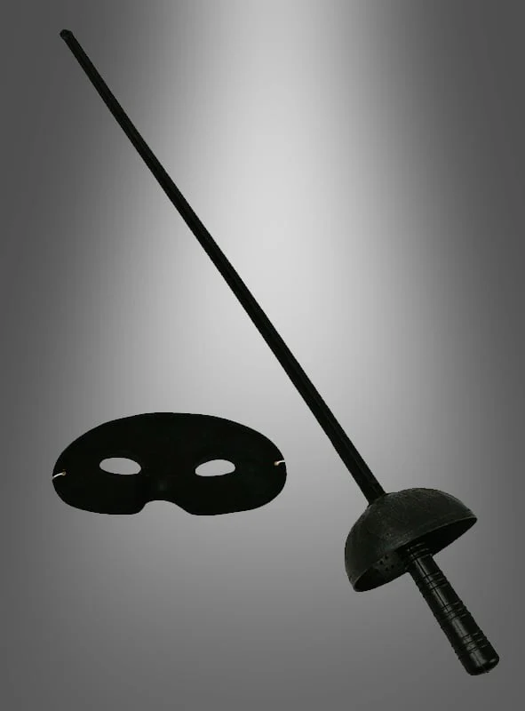 Bandit Set Maske und Degen 67cm