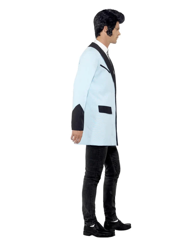 50er Jahre Herrenjacke blau