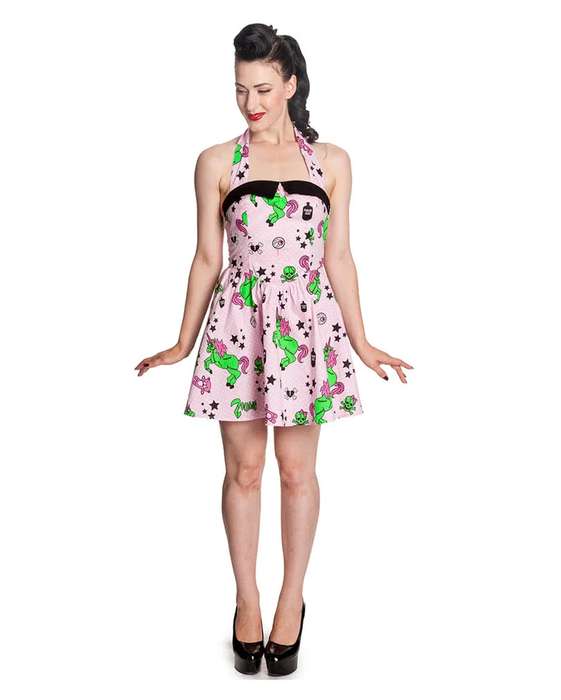 Hell Bunny Zombie Unicorn Kleid