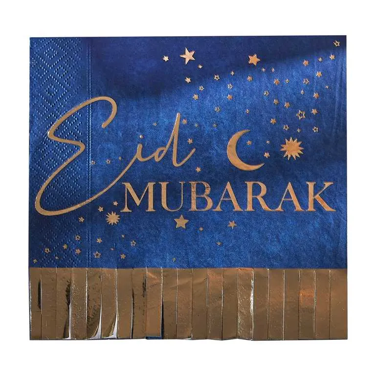 Servietten "Eid Mubarak" 16 Stk.