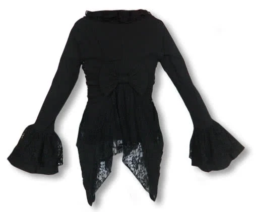 Spitzenjacke mit Schwalbenschwanz