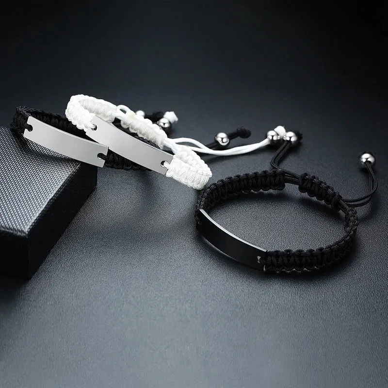 Couple Armbänder Leder