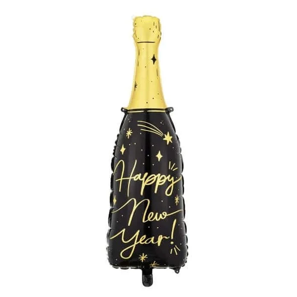 Heliumballon-Geschenk "Happy New Year" Drinks