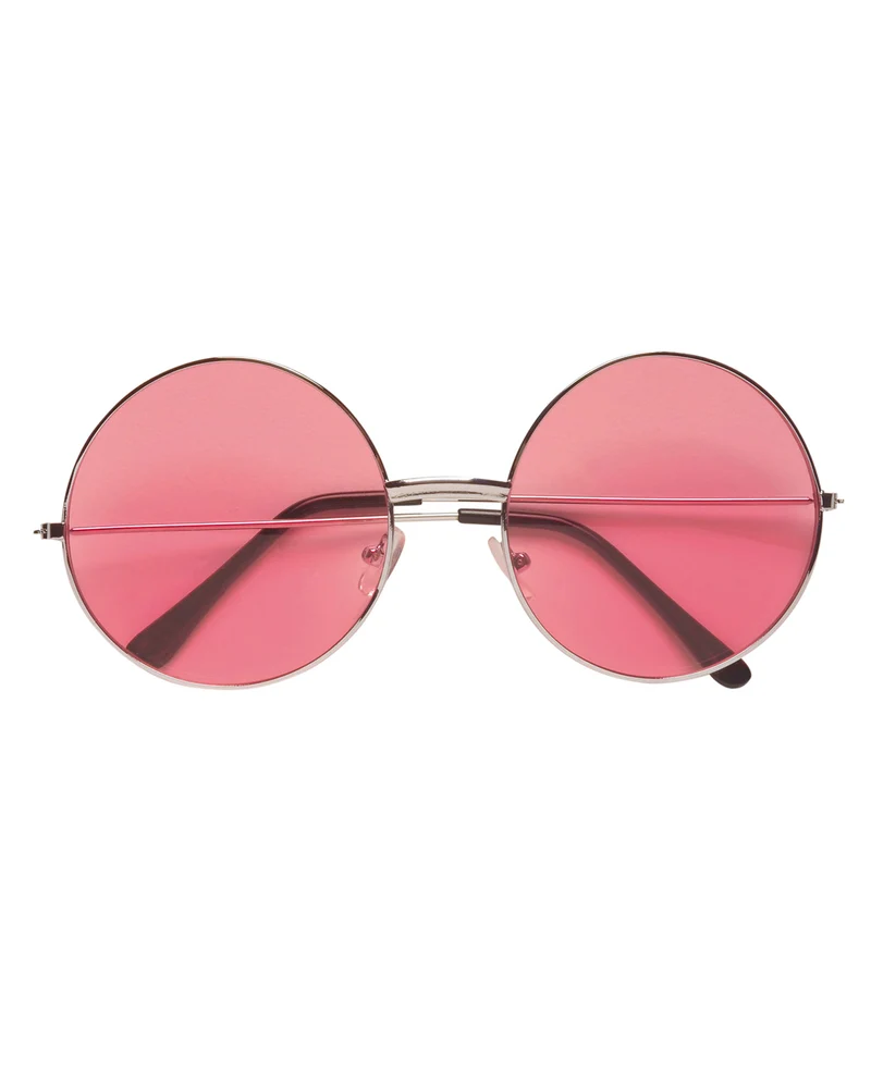 Pinke 70er Sonnenbrille