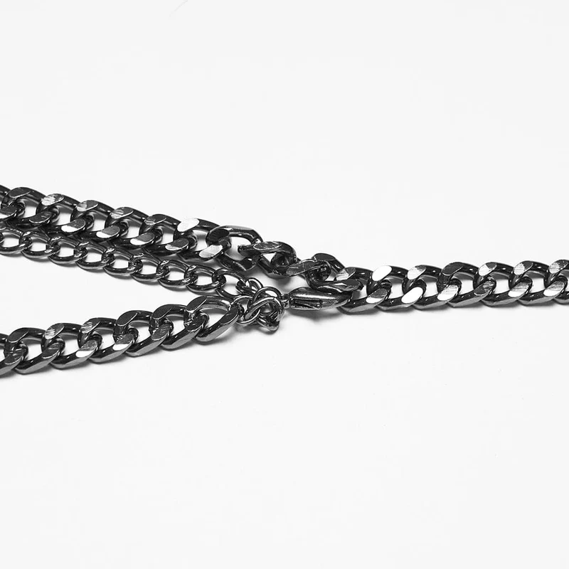 Punk-Metallklingen-Taillenkette für Damen