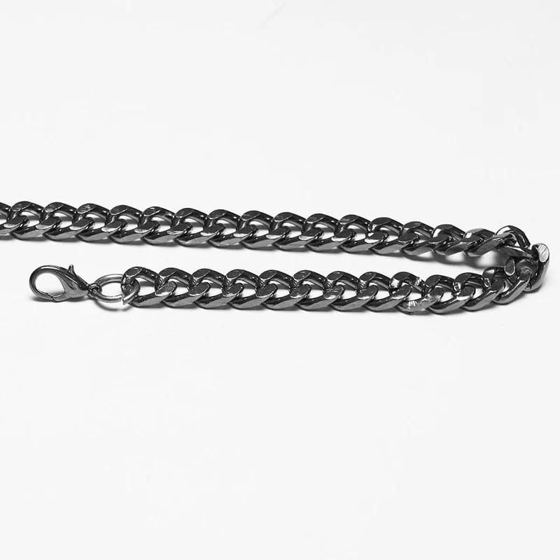 Punk-Metallklingen-Taillenkette für Damen