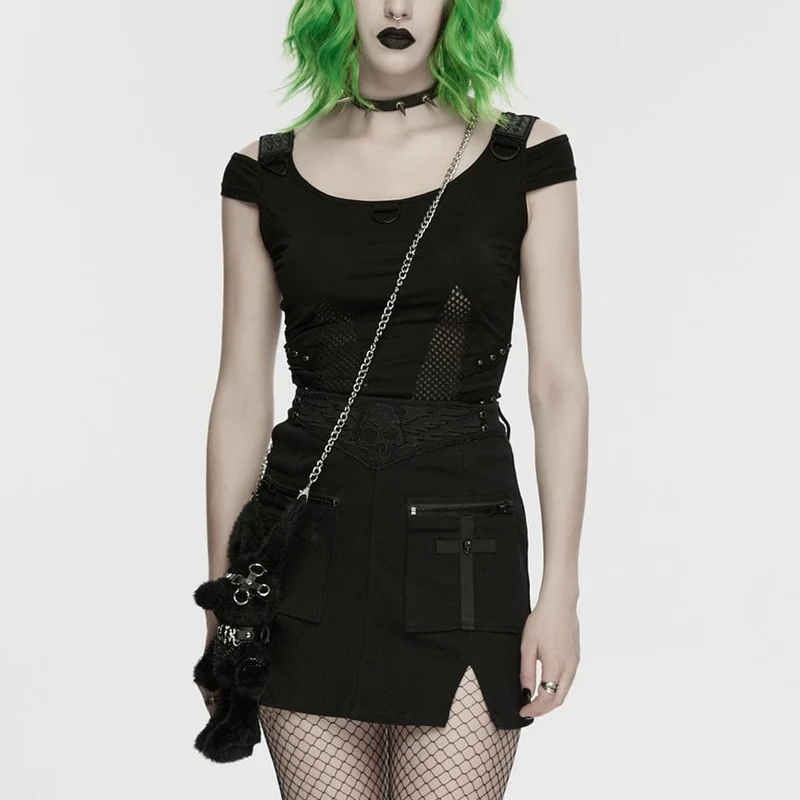 Punk-Rebellin, angekettete Plüschpuppe für Frauen