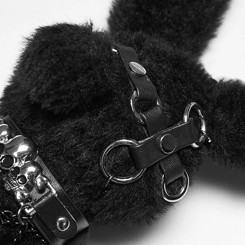 Punk-Rebellin, angekettete Plüschpuppe für Frauen