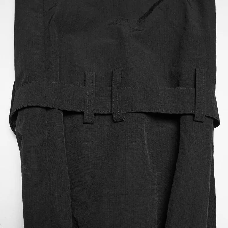 Punk-Cargohose für Damen mit Rüschensaum und großen Taschen