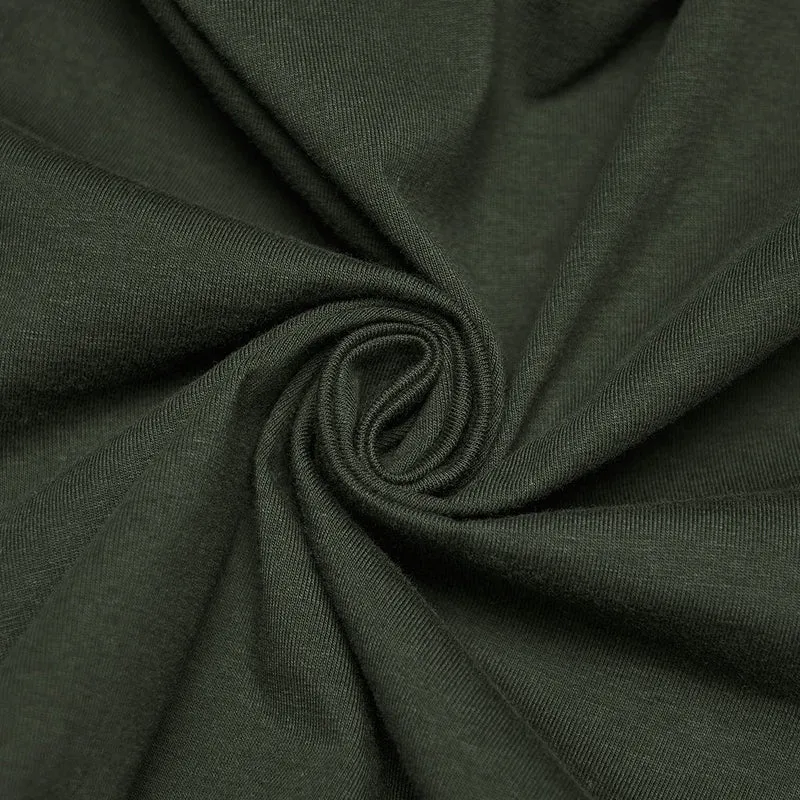 Punk-Tanktop für Damen mit Spinnen- und Spinnennetz-Print, zerrissen, schwarz-grün