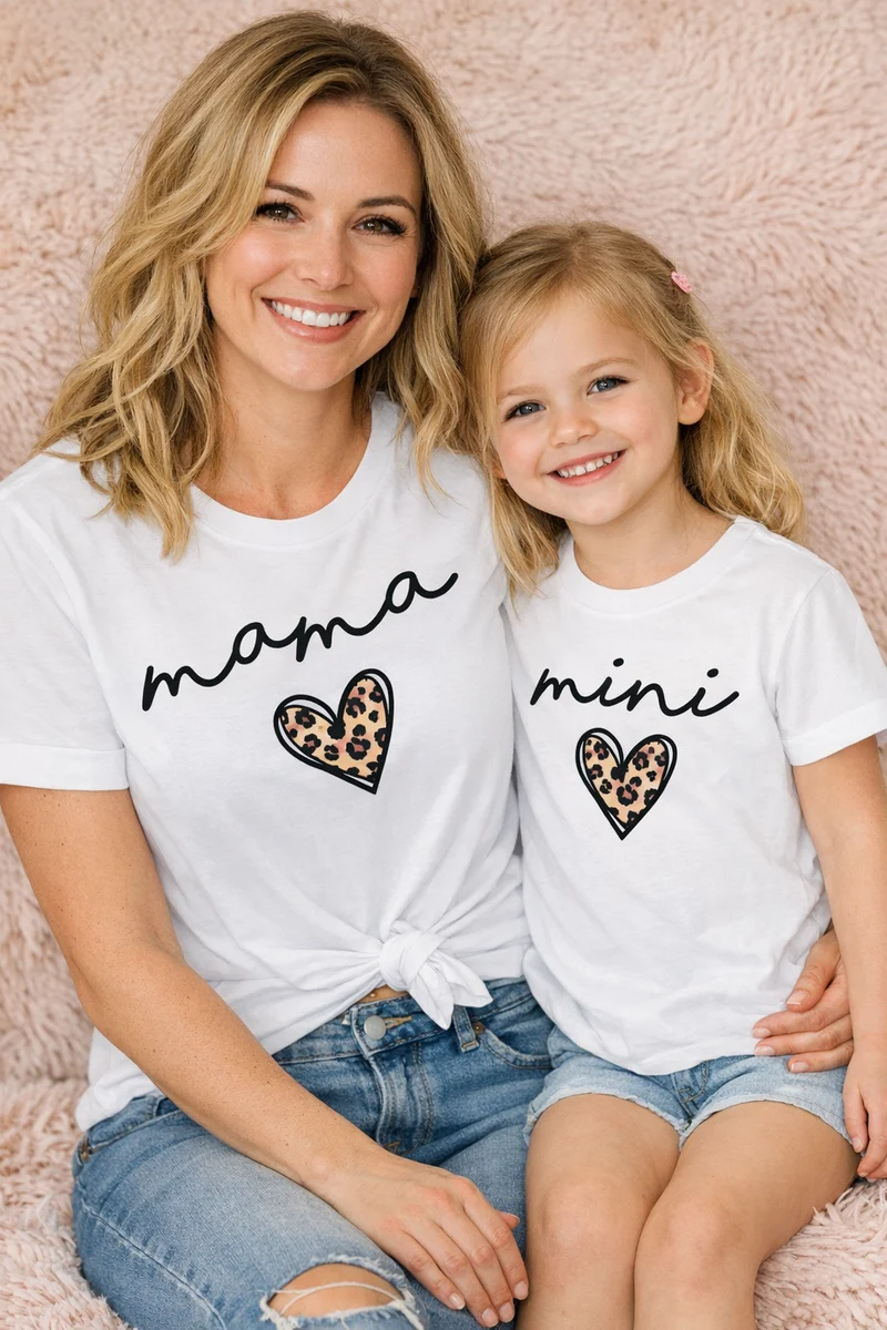 T Shirt Mädchen Mutter