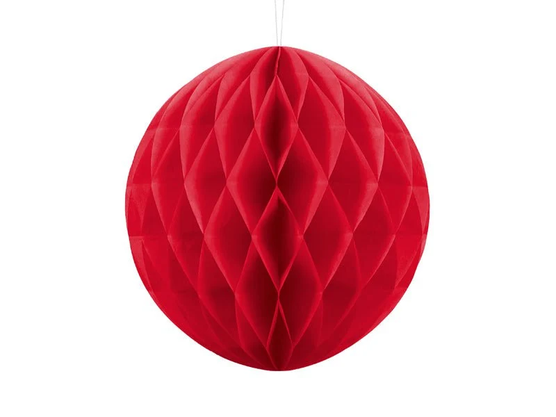 Wabenball Ø 30cm Rot