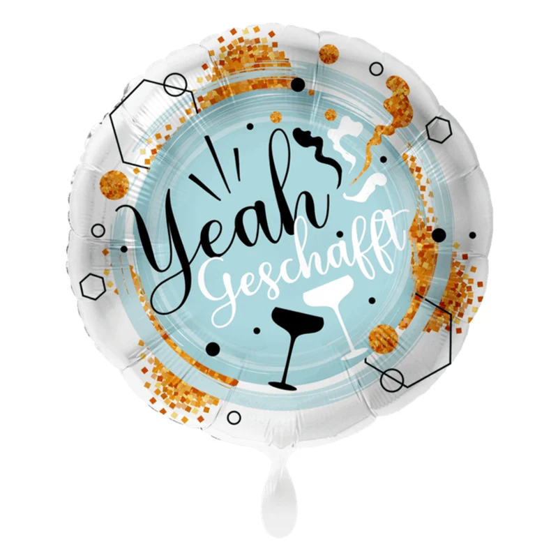Heliumballon-Geschenk "Yeah geschafft"