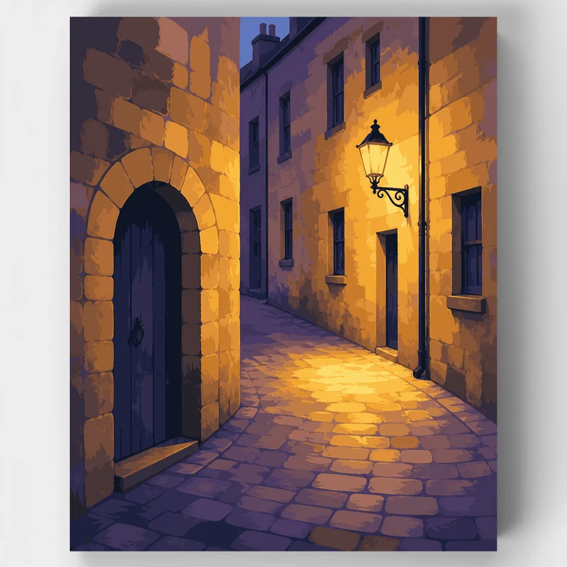 The Rocks Lamplight - Paint by Numbers Kit