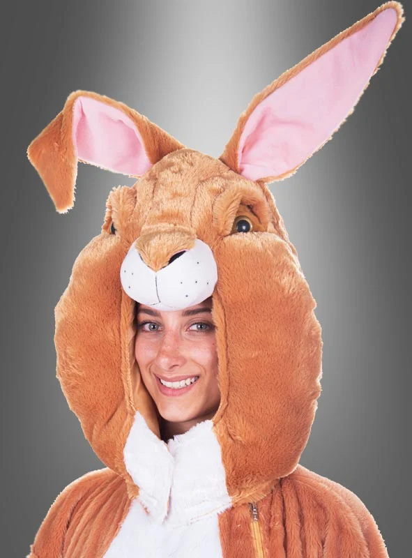 Deluxe Osterhasen Kostüm aus Plüsch waschbar