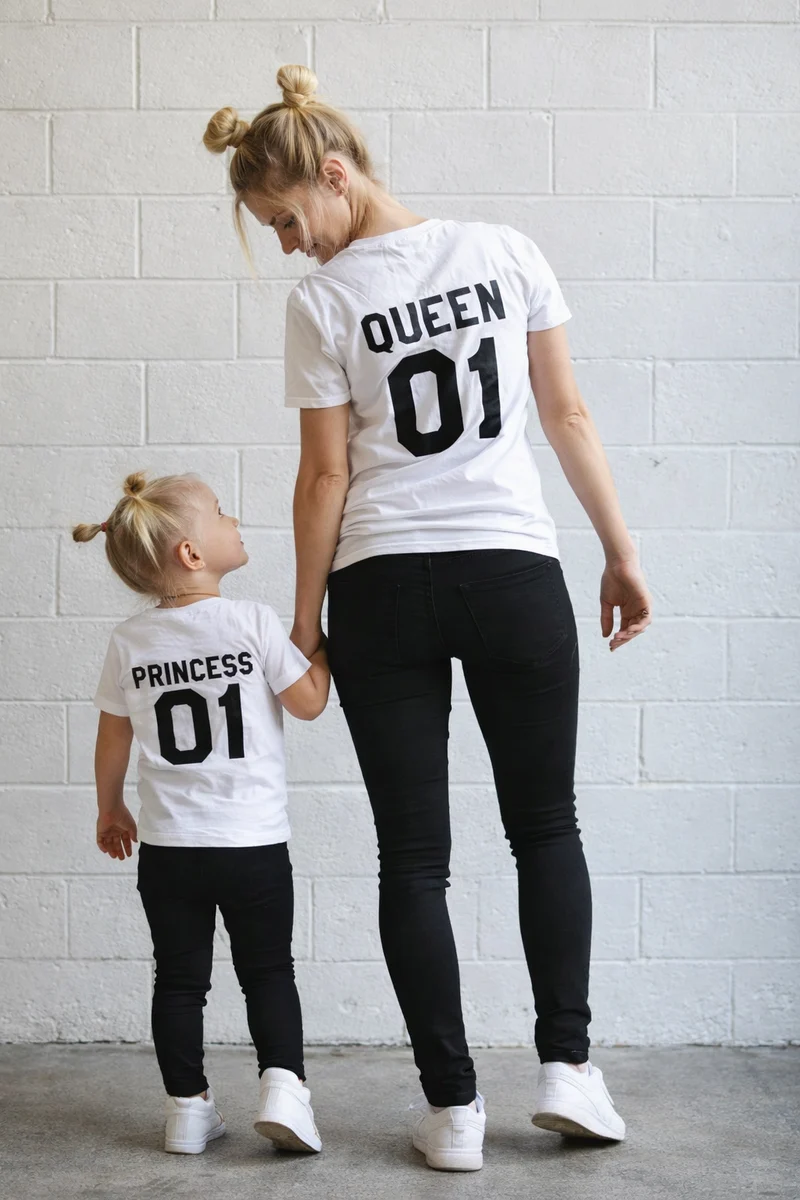T Shirt Queen Mum Tochter Mutter
