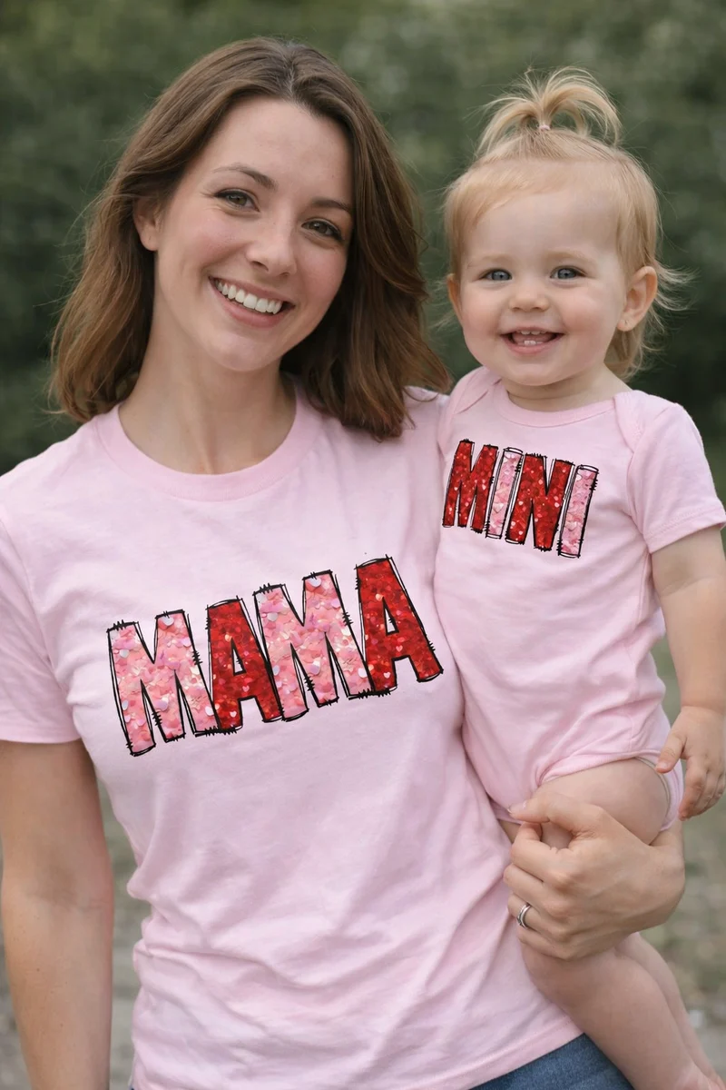 Mama Hoch 2 T Shirt Mädchen
