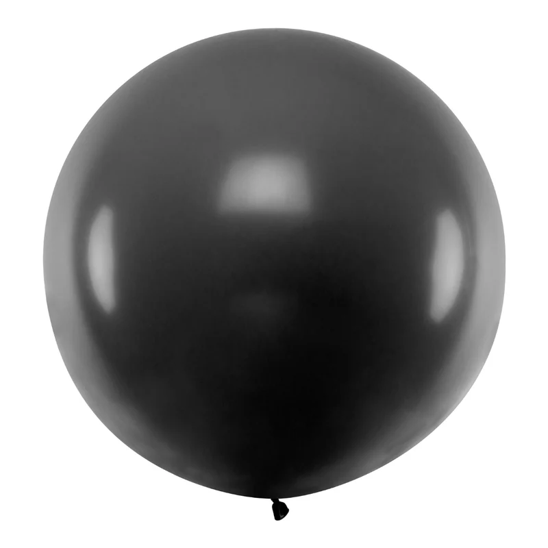 XXL Ballon Ø 1m Schwarz