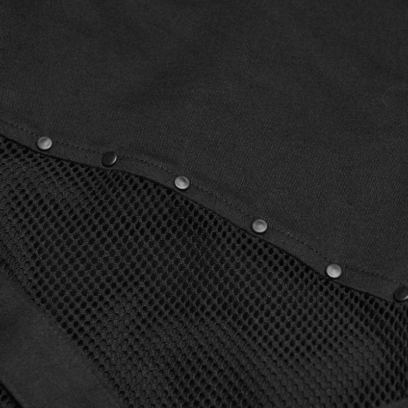 Punk-Mesh-Schlaghose für Damen