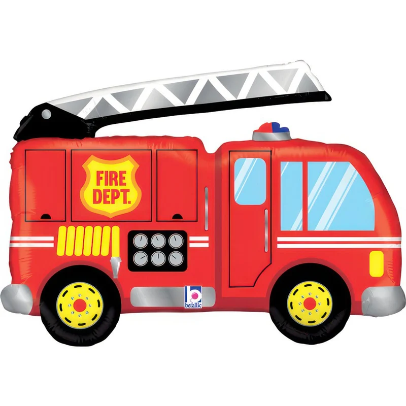 Folienballon XL Feuerwehrauto